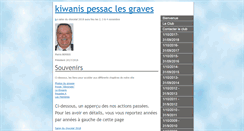 Desktop Screenshot of kiwanis-pessac-les-graves.com