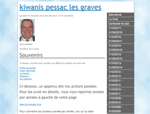 Tablet Screenshot of kiwanis-pessac-les-graves.com
